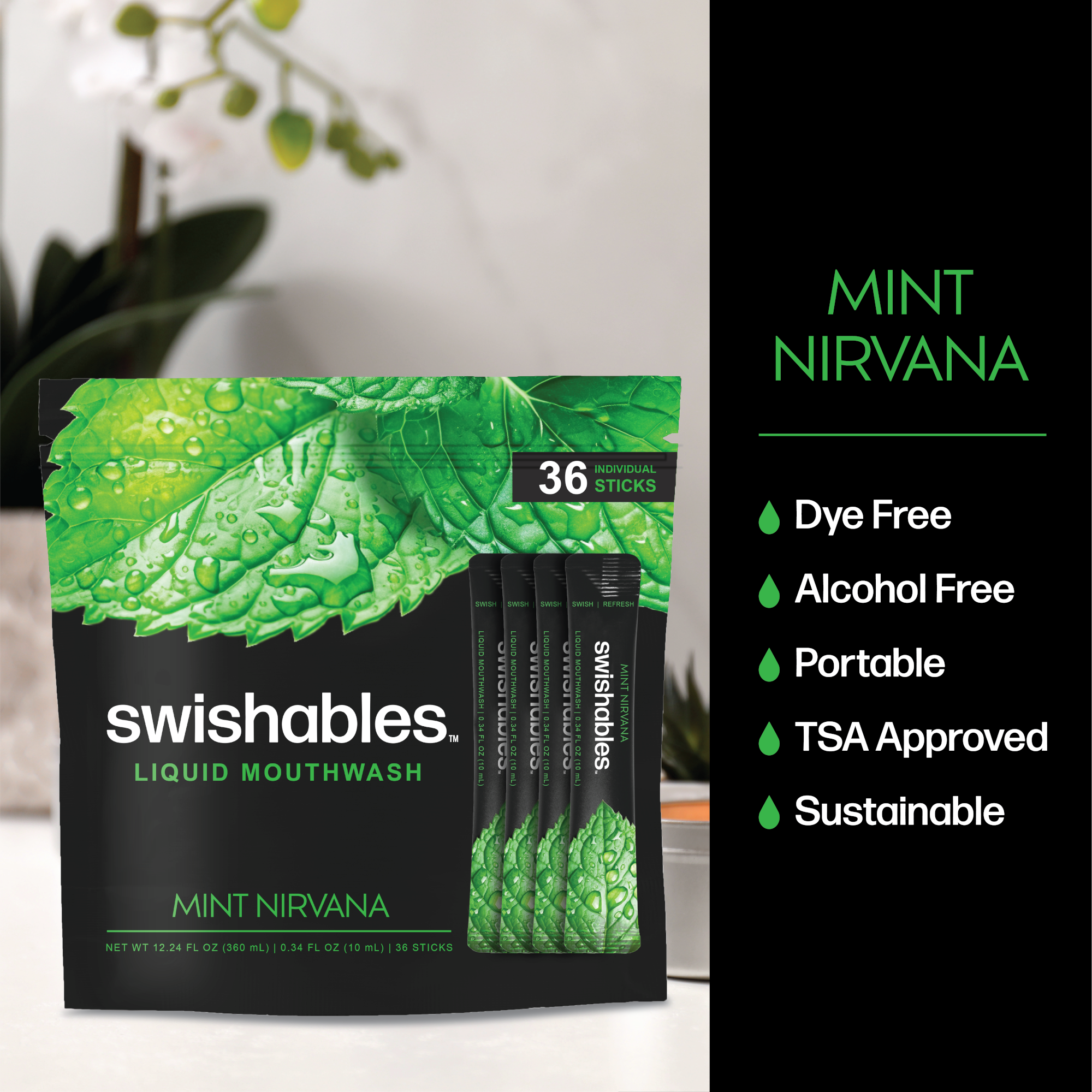 Swishable™ Liquid Mouthwash – Clean, Conscious, Convenient