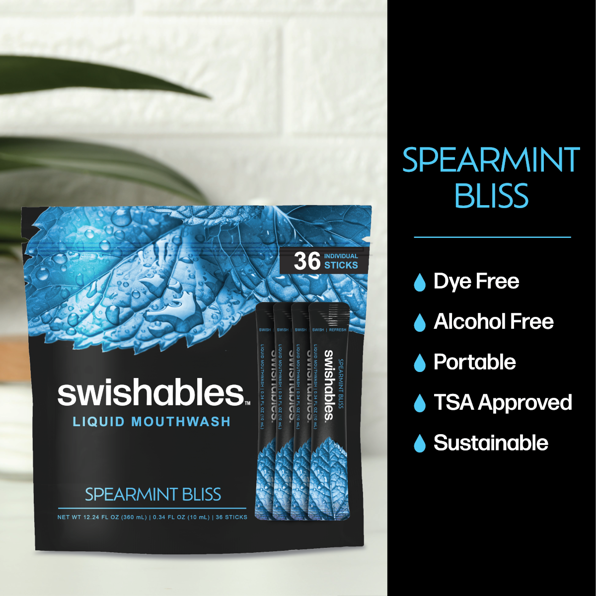 Swishable™ Liquid Mouthwash – Clean, Conscious, Convenient