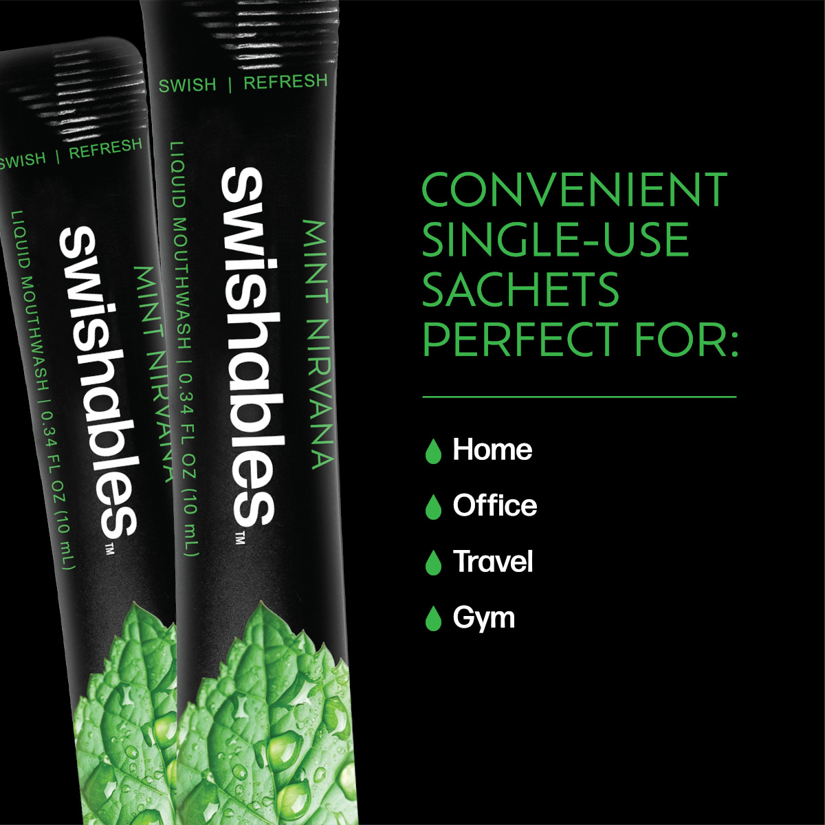 Swishable™ Liquid Mouthwash – Clean, Conscious, Convenient